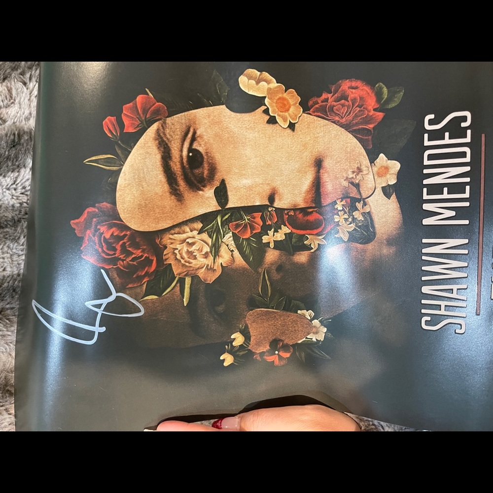 Authentic Shawn Mendes Signature